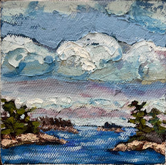 Georgian Bay Sky FRAMED by Kaz Jones