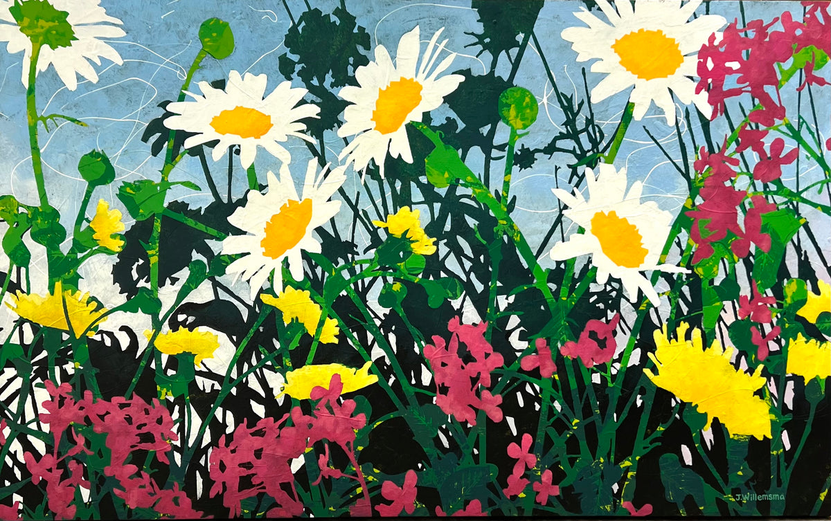 Wild Bouquet — painting by Judy Willemsma