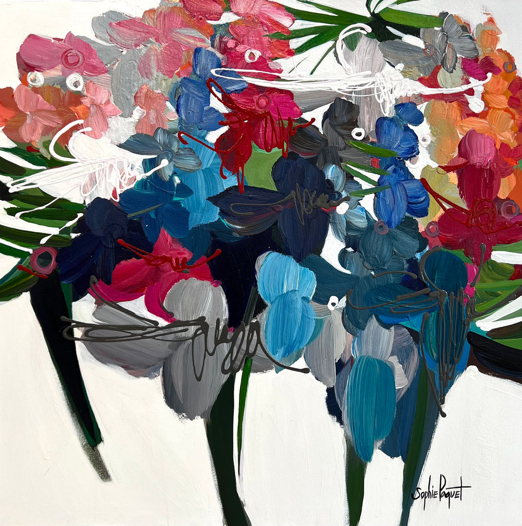 Juste De Bonheur (Framed) by Sophie Paquet