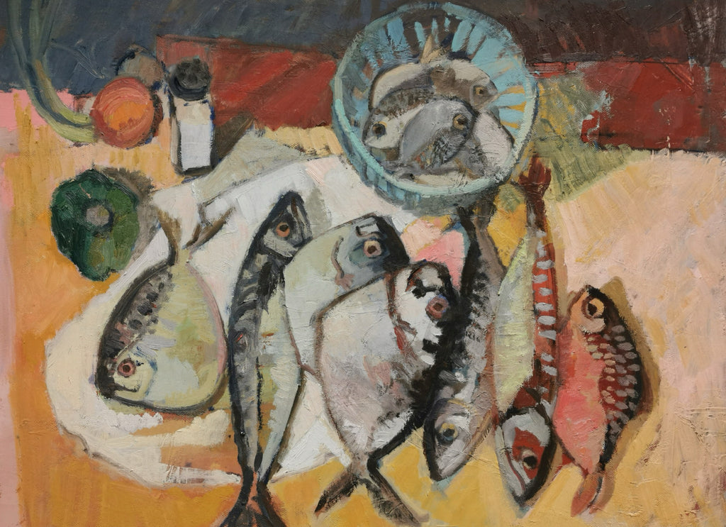 Fish From The Market by Rossana Dewey