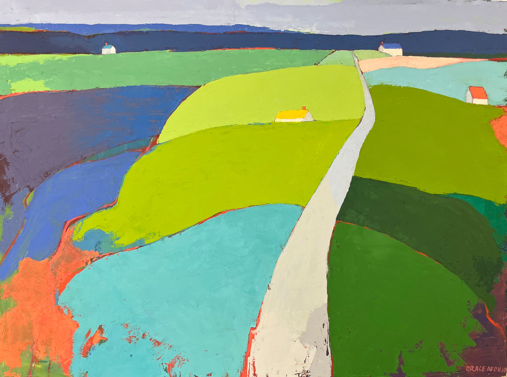 Long Views of Creemore Hills by Grace Afonso