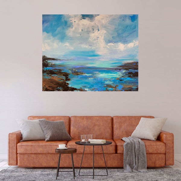 Looking East by Carol Finkbeiner Thomas in situ
