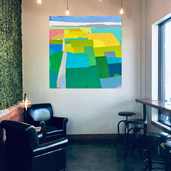 The Sun Is Out by Grace Afonso in situ