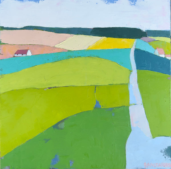 Blushing Fields by Grace Afonso