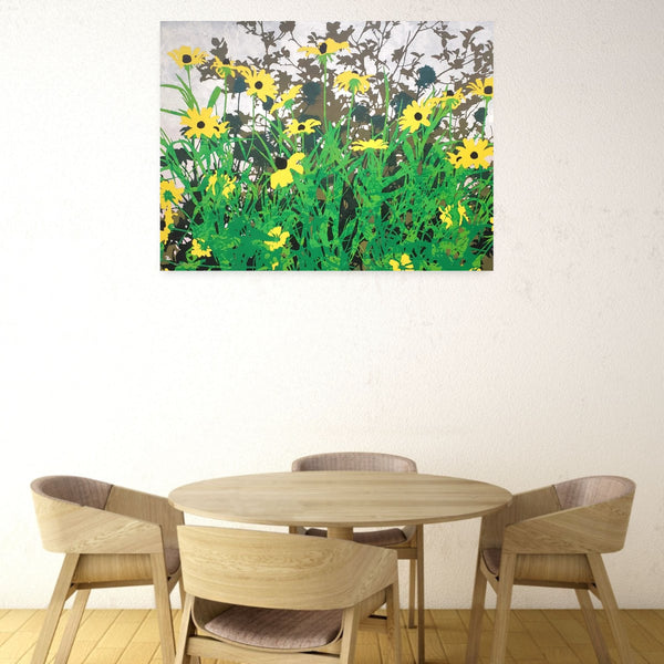 Black-Eyed Bliss by Judy Willemsma in situ