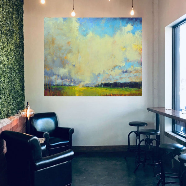 100th Meridian by Laura Culic in situ