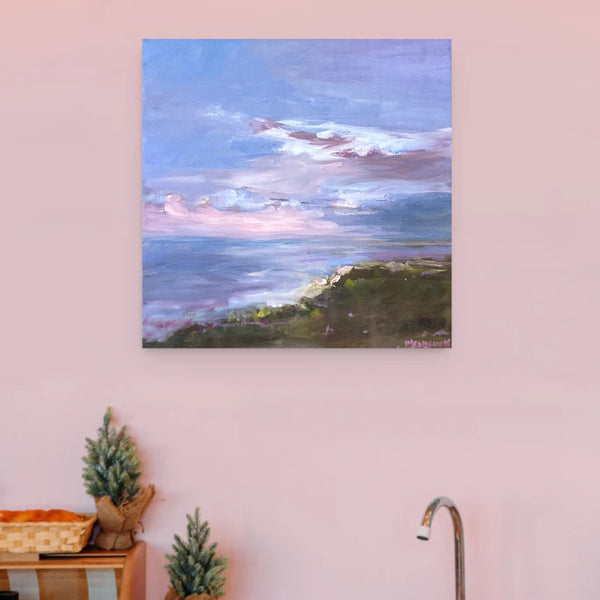 Dusk At The Lake by Martha Kokkinos in situ