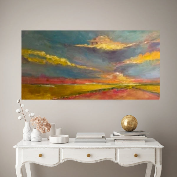 Moody Horizon by Martha Kokkinos in situ