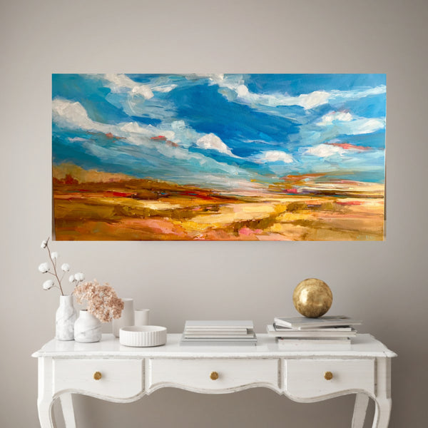 The Colours Of The Landscape by Martha Kokkinos in situ