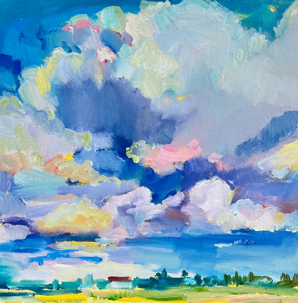 September Skying by Valerie Ryan