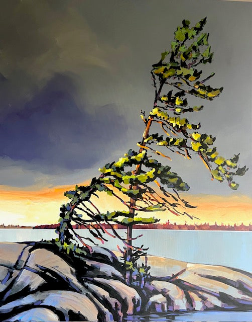 Between Silence — painting by Jerzy Werbel