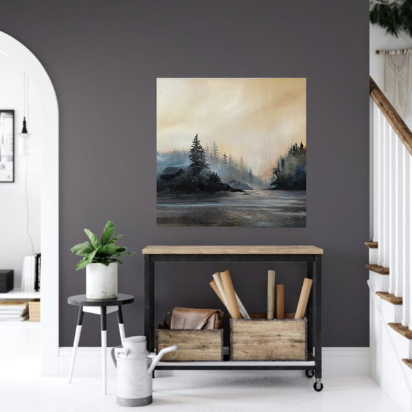 Days End by Richard Cole in situ