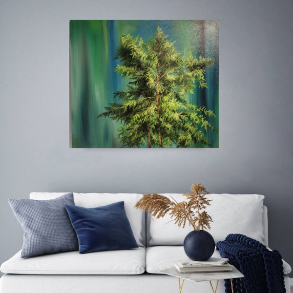 Fir Tree by Richard Cole in situ