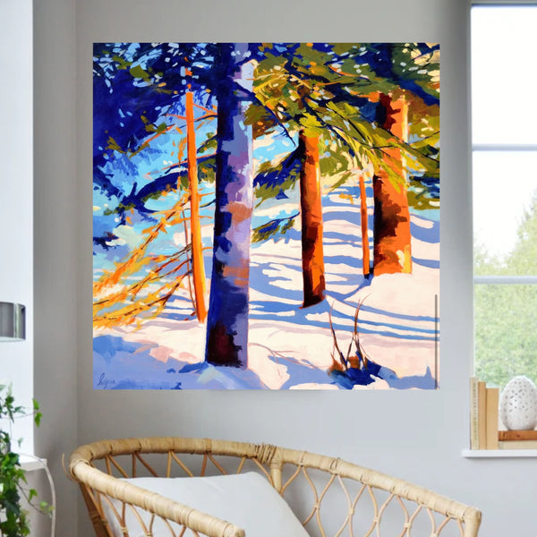 Winter Light by Robert Séguin in situ