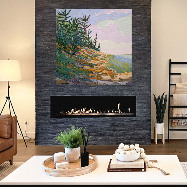 Coasting Along by Sara Alex Mullen in situ