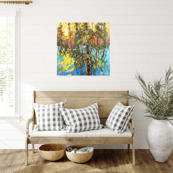 Putting Away the Day by Sheila Davis in situ
