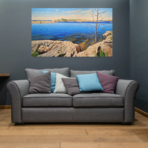 Split Rock Islands by Bryan Wall in situ