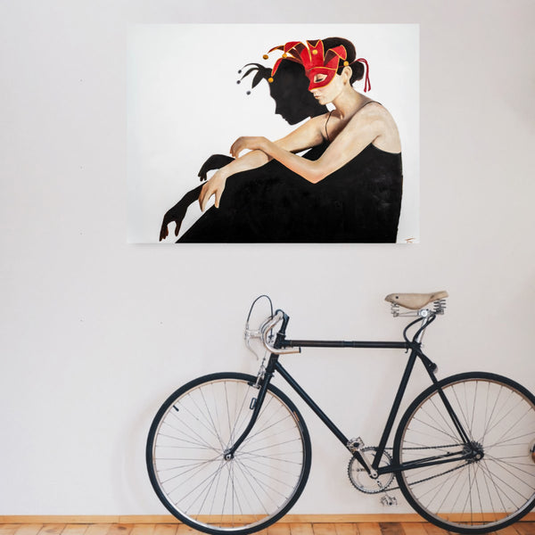 The Jester by Teri Wing in situ