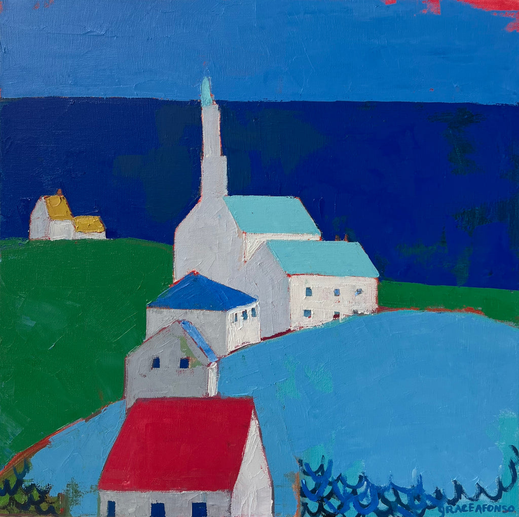 Clear Skies Gaspe by Grace Afonso