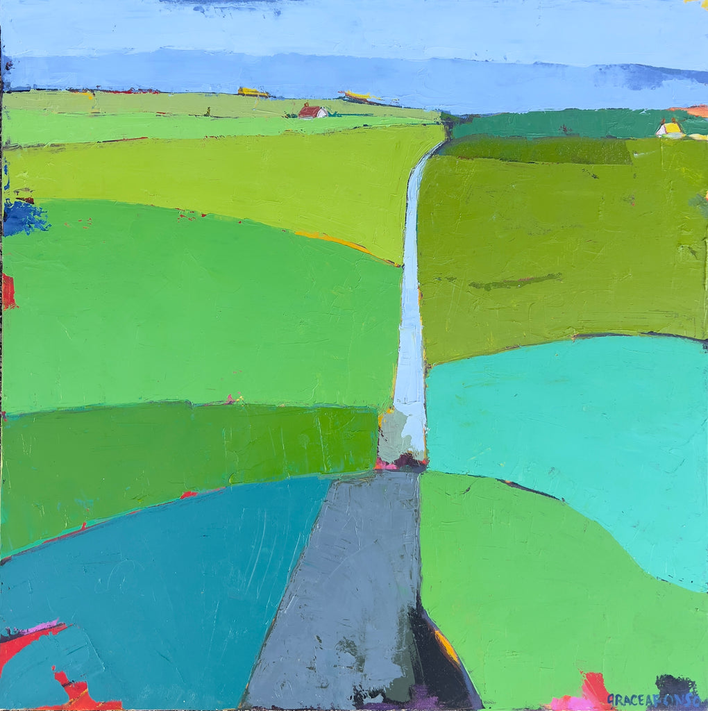 Green Tapestry by Grace Afonso