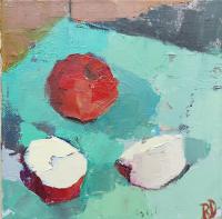 Cut Apple by Rossana Dewey