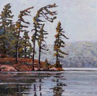 A Peaceful Paddle Tom Thomson Lake by Ryan Sobkovich