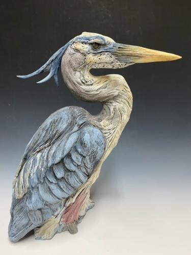 Heron 1 ON HOLD by Mary Philpott