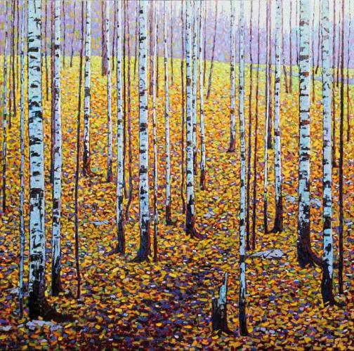 Escarpment Birches by Jack Zhou