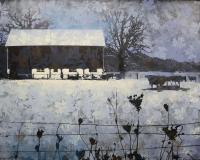 Winter Series - Winter Farm by Judy Willemsma