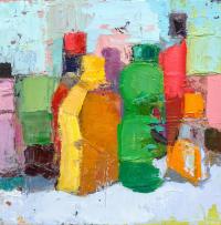 Pretty Bottles by Rossana Dewey