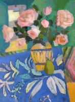 Garden Roses by Rossana Dewey