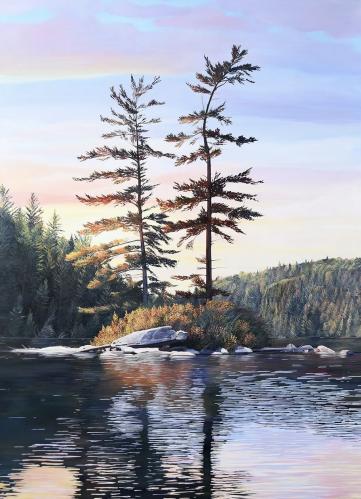 August Algonquin Sunset by Colleen Sobkovich