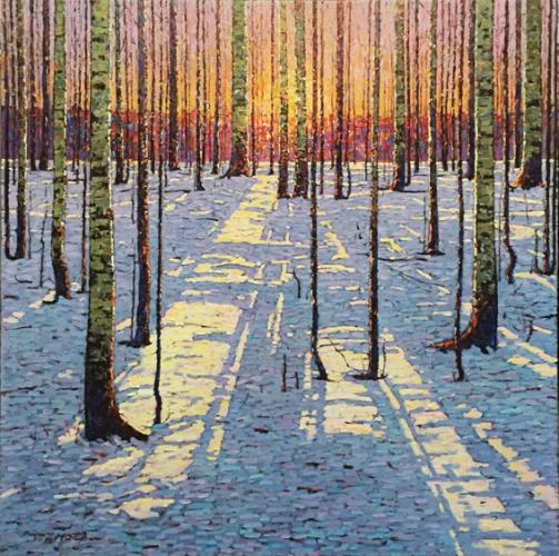 Sunlit Snow by Jack Zhou