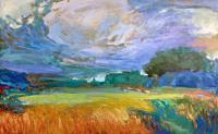 Colourful Landscape by Carol Finkbeiner Thomas