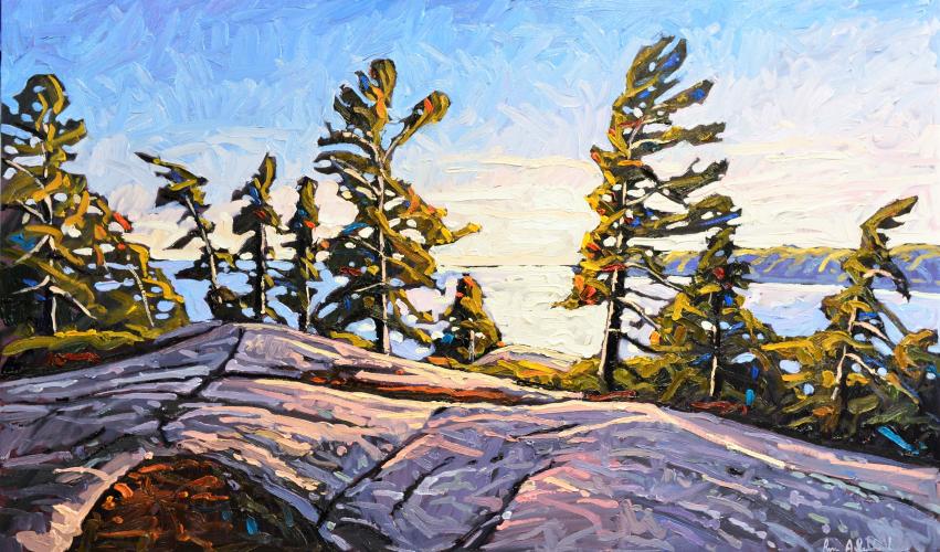 Georgian Bay Pines At Twilight by Ryan Sobkovich